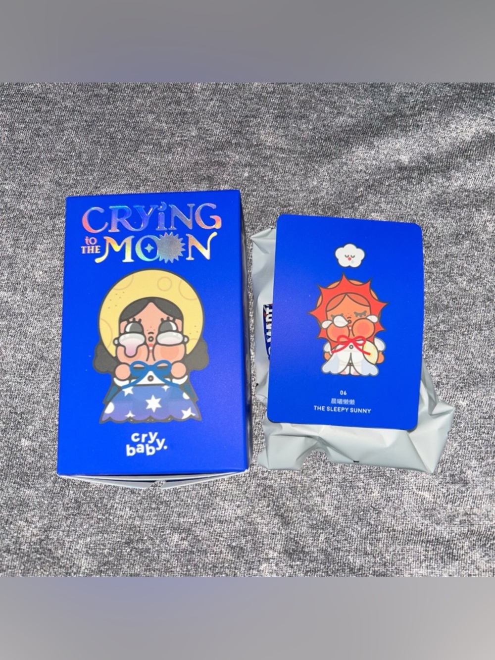 Popmart Crybaby Crying To The Moon The Sleepy Sunny Card Confirmed